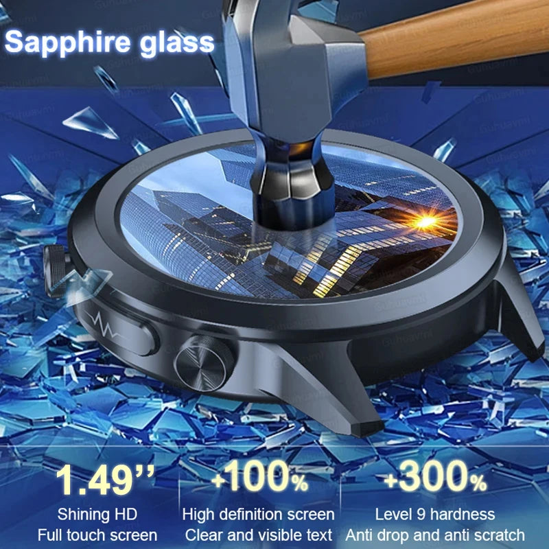 2025New Laser Therapy ECG+PPG Smartwatch For Men Women