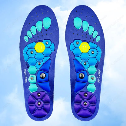 Medical Magnetic Therapy Sports Insoles Massage Foot