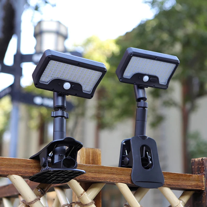 92 LED Solar Clip-on Motion Sensor Lights, LED Street Light
