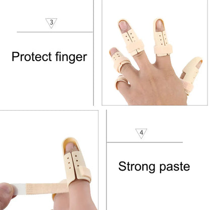 Tcare 1Piece Finger Splint Brace Adjustable Finger Support Protector for Fingers Arthritis