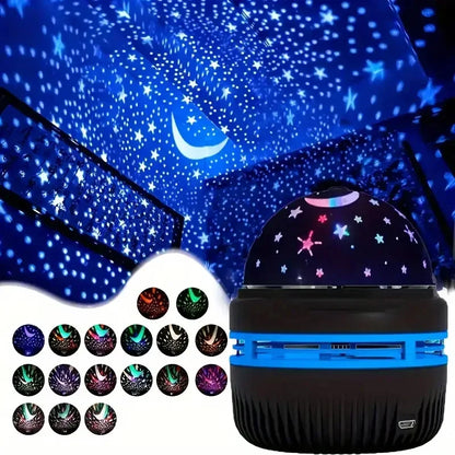 LED Starry Sky Night Lights USB Projector Lamp Magic Ball