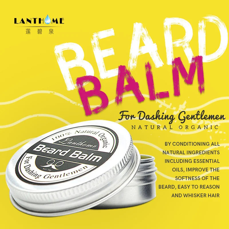 30g Beard Balm Conditioner Oil Improves Beard Softness