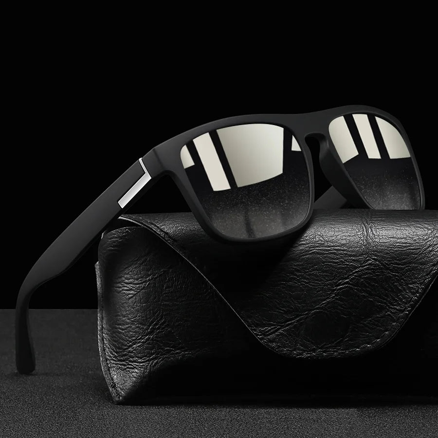 Fashion Vintage Square Sunglasses Men Women Eyewear
