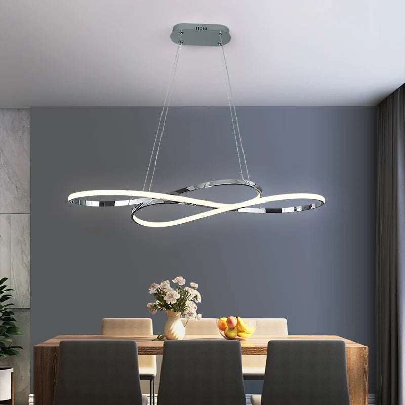 Nordic Simple LED Restaurant Pendant Lights Creative Light