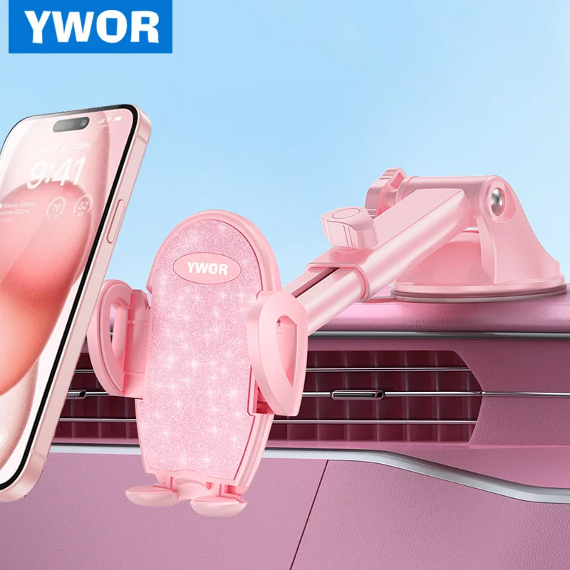 Car Phone Holder 360° Rotation Phone Holders Mount Dashboard