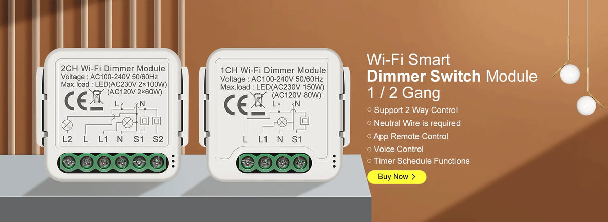 GIRIER Tuya Smart WiFi Garage Door Opener Controller Supports