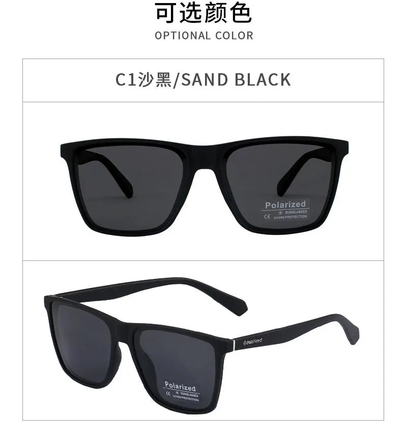 New Style Polarized Sunglasses Men Fashion Unisex