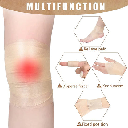 3Roll Self Adhesive Bandage Wrap Cohesive Wrap for All Sports