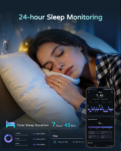 AURA Matt Smart Ring Fitness Sports Health Monitor Sleep