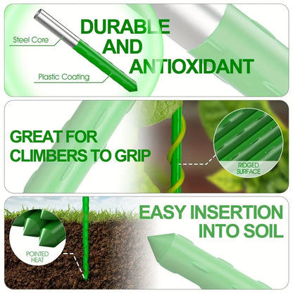 Multi-Purpose Garden Stakes  Durable Support