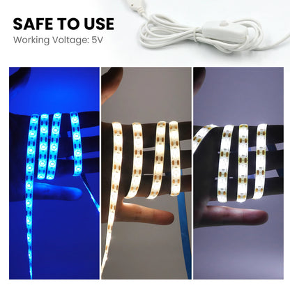 5V 2835 LED Strip Light 2835 60Leds/m Flexible Fita Led Tape