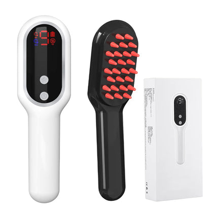 Electric Laser Hair Growth Comb Red Blue Light Massager