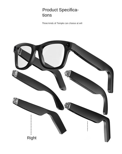 Smart Glasses AR AI Translation 4K Camera Bluetooth Call Touch Control