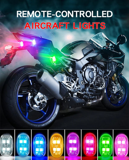 Wireless Light Aircraft Airplane Helicopter Warning Lights