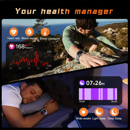 New Military T-Rex 3 Ultra 1000mAh Battery Smart Watch