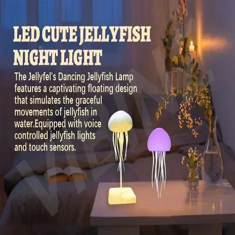 Upgraded Silent Jellyfish Lamp, Jelly Fish Light