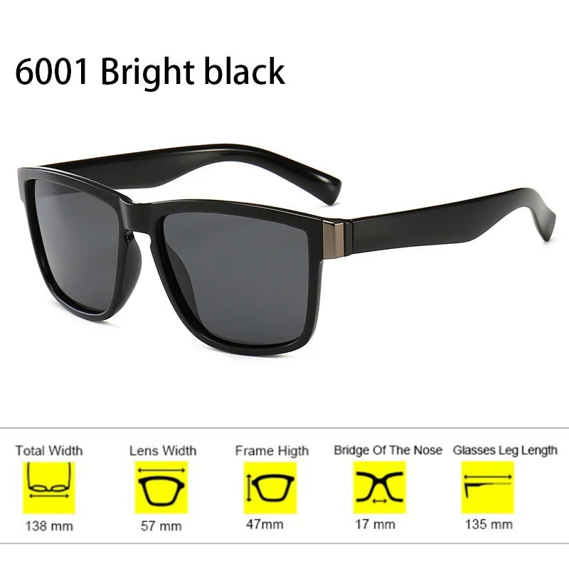 New Fashion Luxury Designer Polarized For Men Vintage