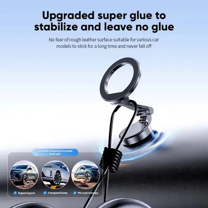 1080 Magsafe Car Phone Holder For Vehicles Mobile Support