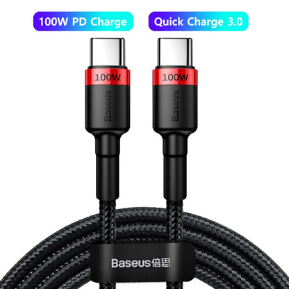 Baseus 100W/5A USB C To USB Type C Cable