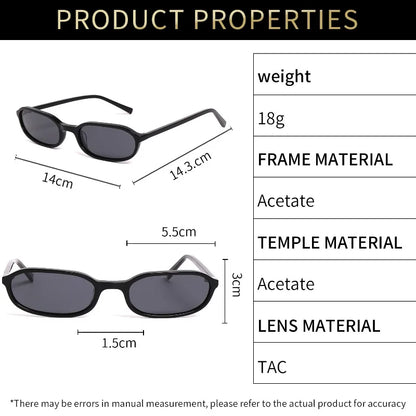 Summer Polarized Sunglasses Women Small Frame