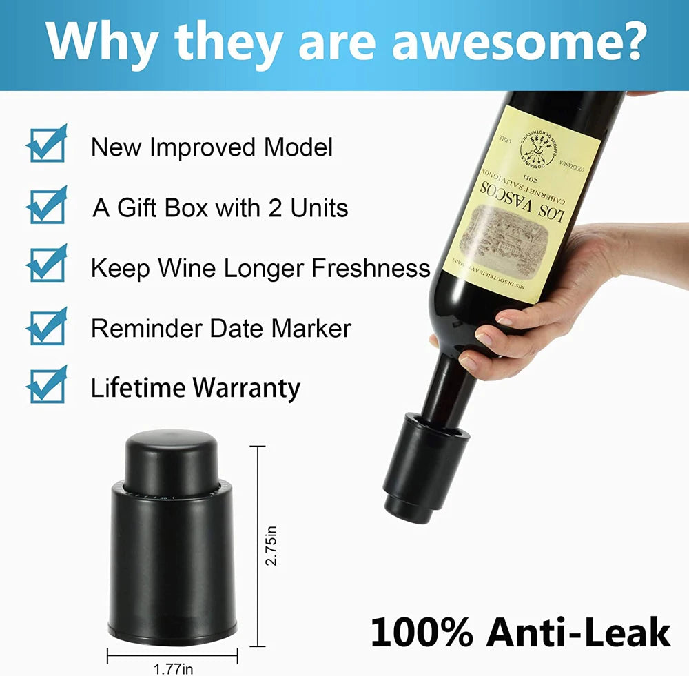 Vacuum Wine Bottle Stopper Sealed Storage Vacuum Wine Stopper