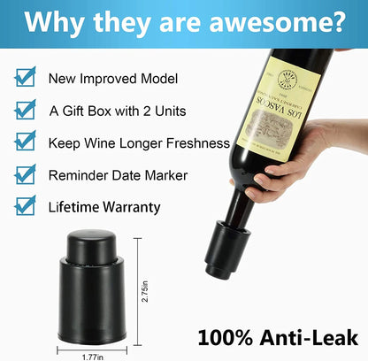Vacuum Wine Bottle Stopper Sealed Storage Vacuum Wine Stopper