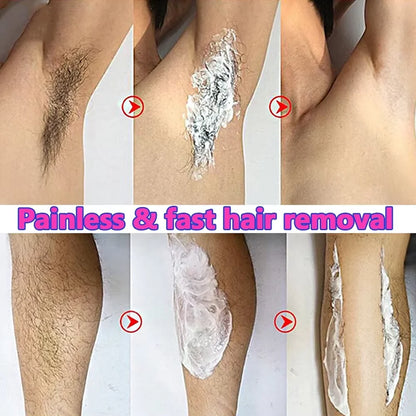 Men's Hair Removal Cream Permanent Epilator Private Area Painless Hair Remover