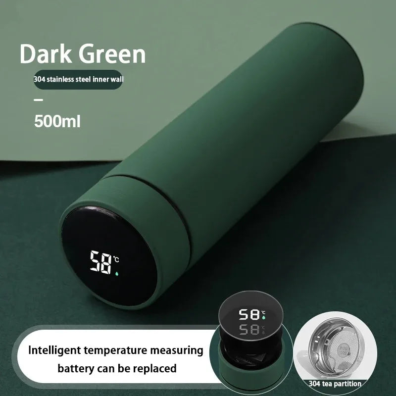Smart Digital Water Bottle Keeps Cold And Heat Thermal