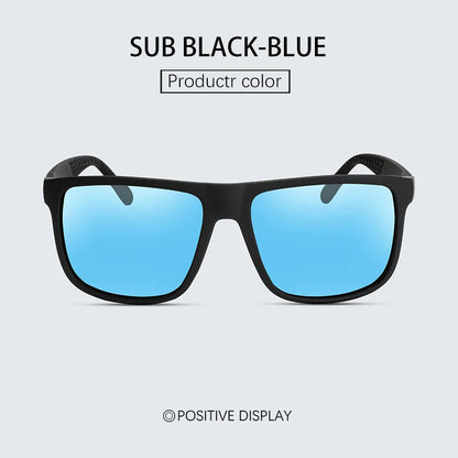 Brand Designer Men's Sun Glasses Vintage Square Sunglasses