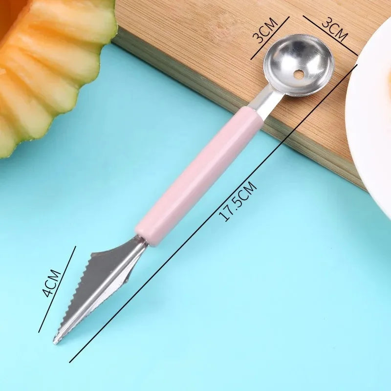 Multi Function Fruit Carving Knife Watermelon Baller
