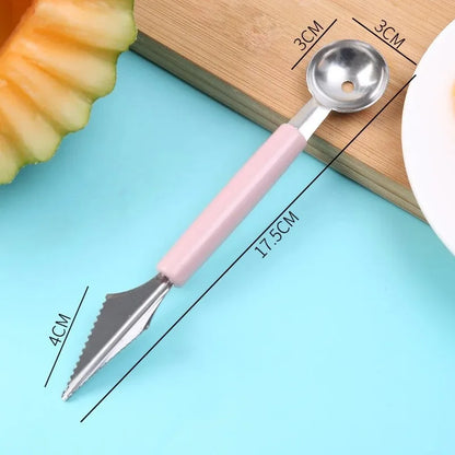 Multi Function Fruit Carving Knife Watermelon Baller