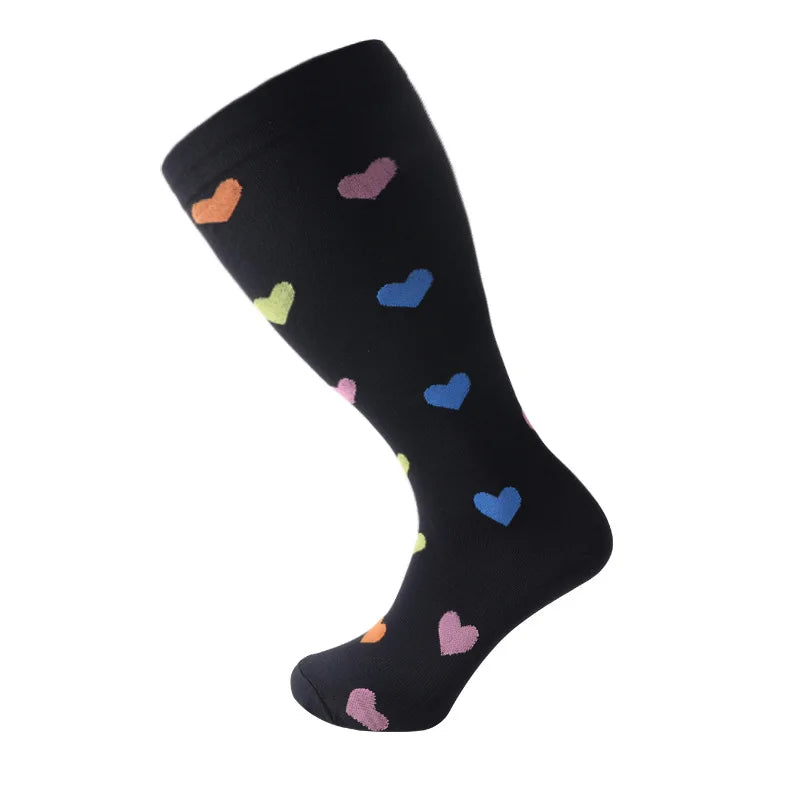 Compression Socks for Women Men Wide Calf