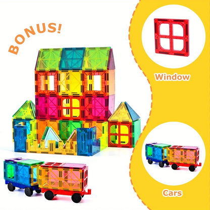 Magnetic Building Blocks Magnetic Force Plate Children's Toys