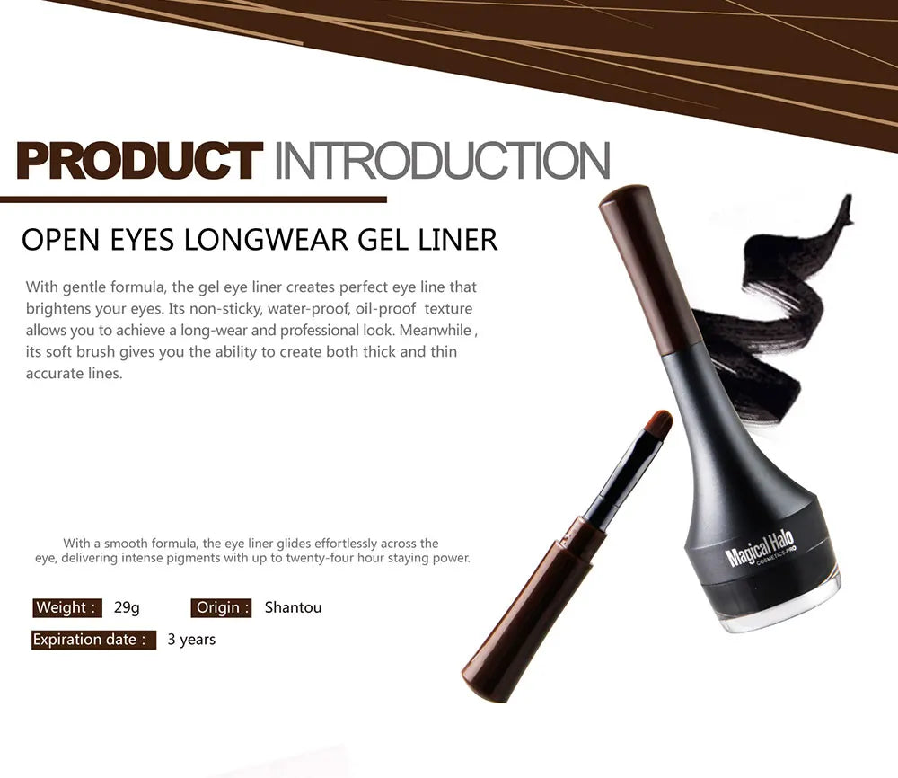 Eyebrow Gel Brow Cream Waterproof Smudge proof Long-lasting