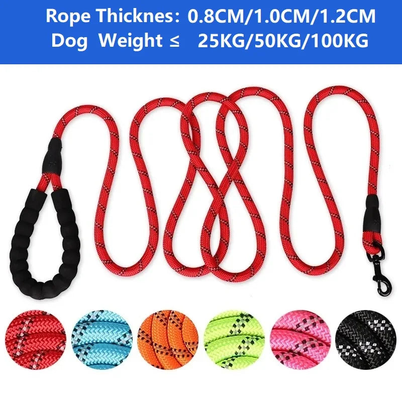 Strong Leashes for Dogs Soft Handle Dog Leash