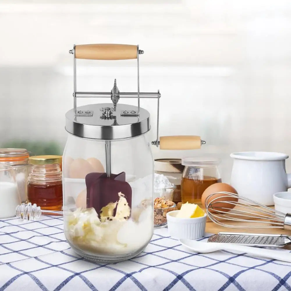 Butter Maker Mason Jar Butter Churner Cream Mixer
