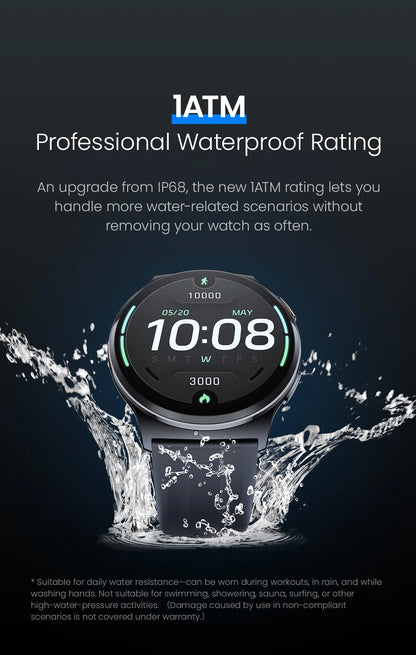 HAYLOU Solar Lite 2 Smartwatch 1.43'' AMOLED Display