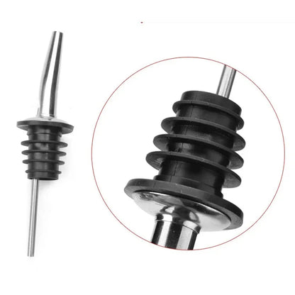 1/2/3/4Pcs Stainless Steel Wine Bottle Stopper Olive Oil