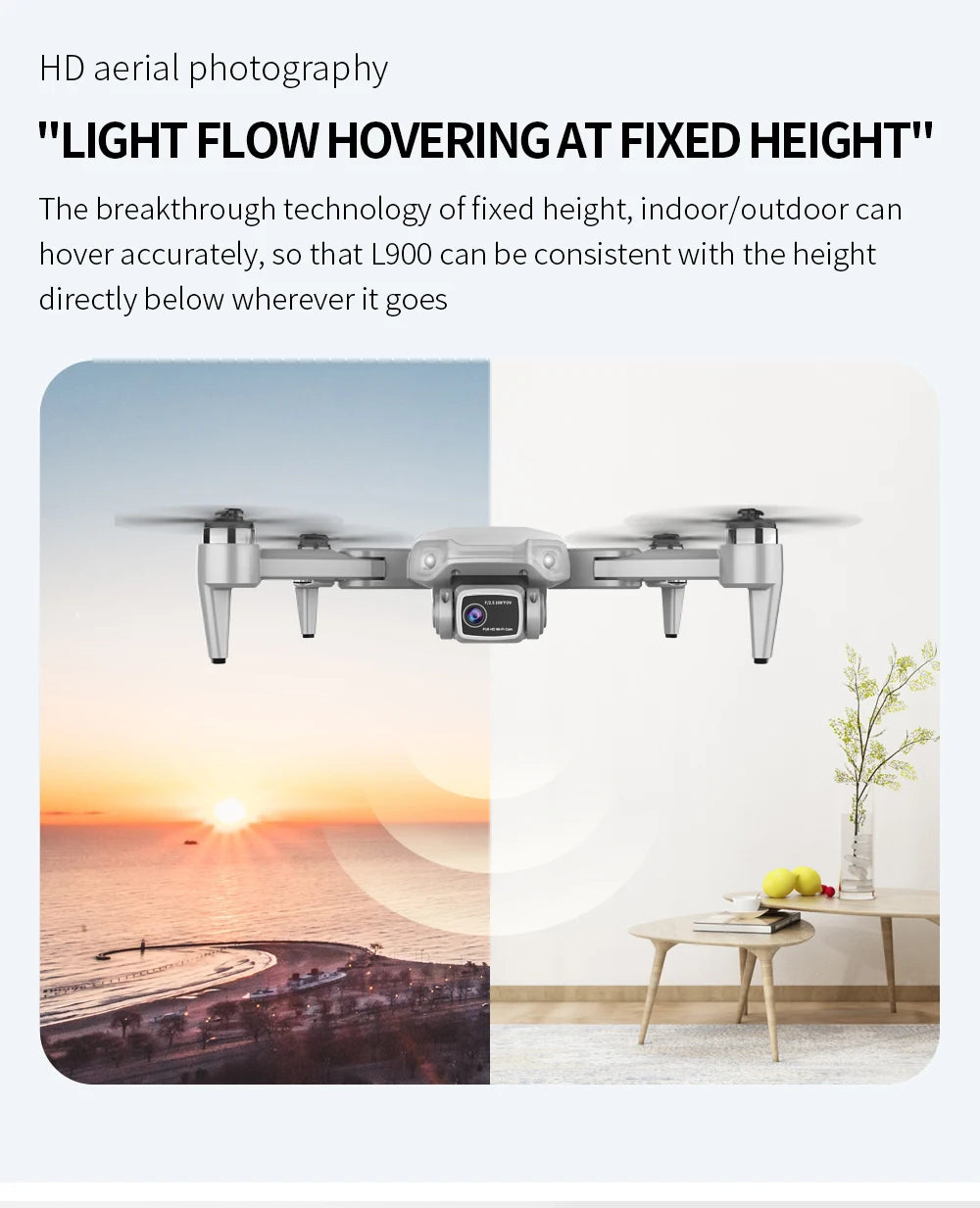 L900 Pro SE MAX GPS Drone 4K Professional Dual HD Camera