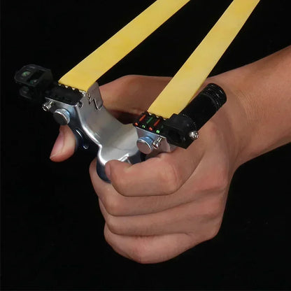 Laser Pointing Slingsshot 10 Style Precision Aiming Slingshot