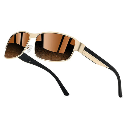Fashion Vintage Rectangle Sunglasses Men Women