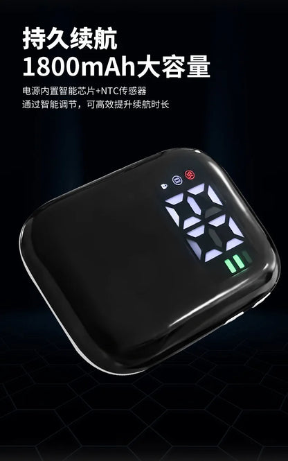 Heated Waist Belt, Hot Compress Infrared Double Motor