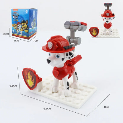 Paw Patrol Action Figure Anime Toy Chase Marshall
