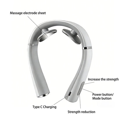 Tens Pulse Neck Massager Electric Smart Cervical Massagers