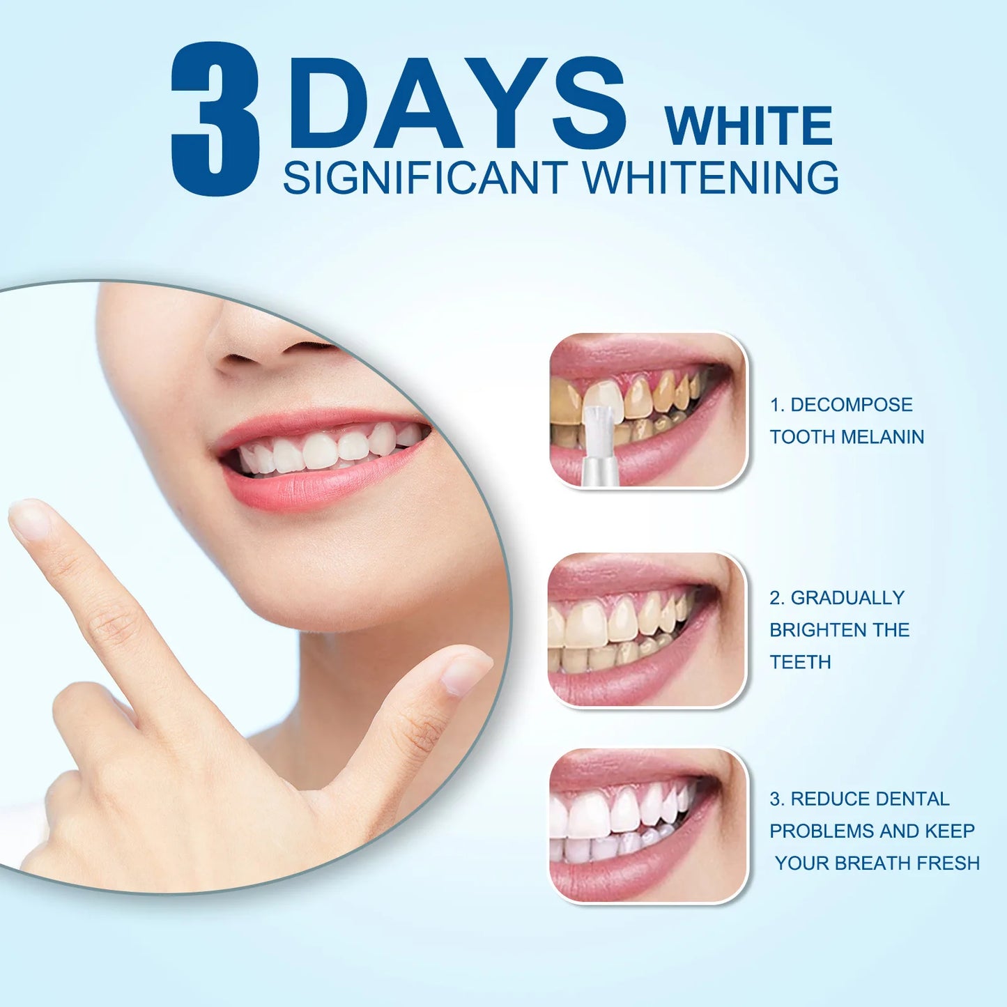 Dazzling White Teeth Whitening Pen Tooth Gel