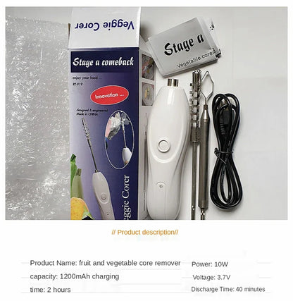 Electric Fruit Corer Electric Scale Scraper Egg Beater