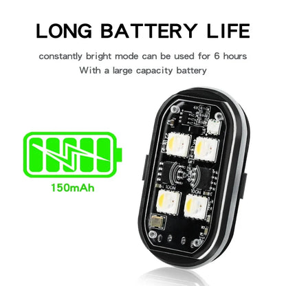 Wireless Light Aircraft Airplane Helicopter Warning Lights