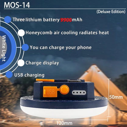 Tent Light Rechargeable Lantern Portable Emergency Night