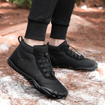 Men Plush Winter Boots Shoes Women Waterproof Snow Cotton Boots
