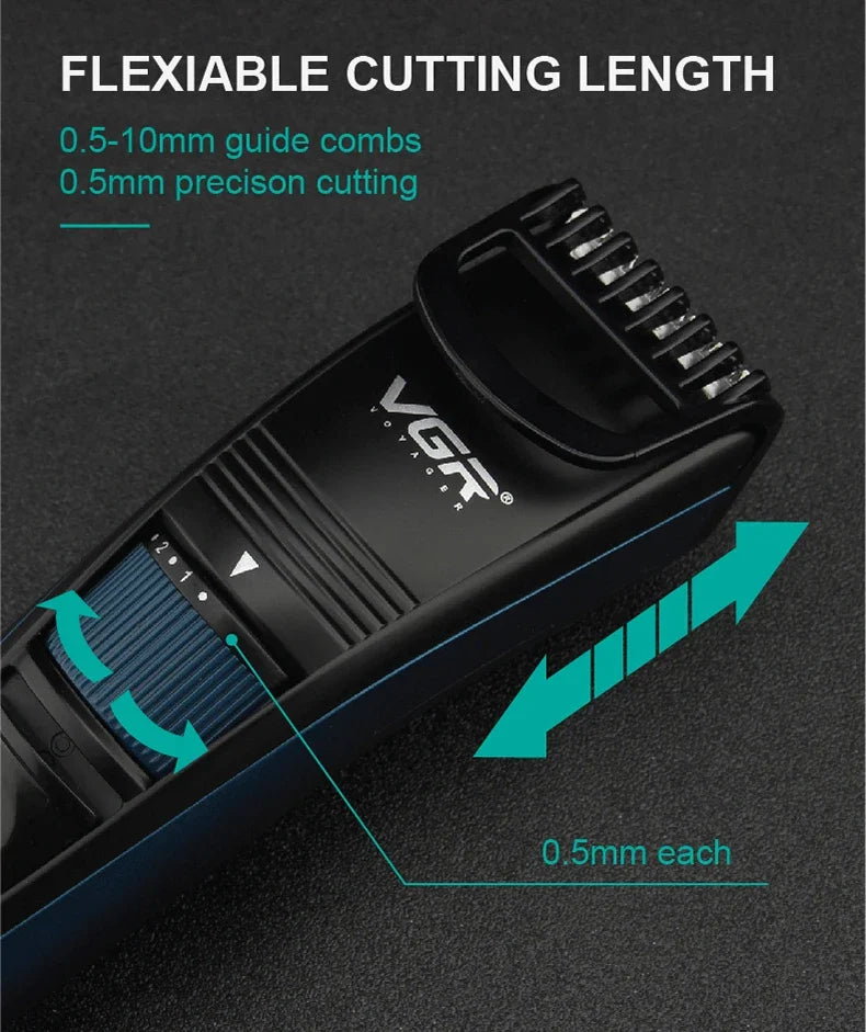 VGR Adjustable Hair And Beard Trimmer Hair Clipper Hair